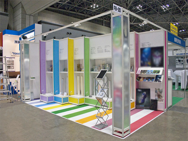 第1回高機能フルム技術展 2010
東京ビッグサイト / 小間(6M×3M)